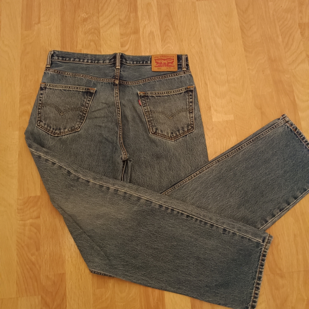 Levi's 550 Men's Straight Blue Jeans/ Size 35x32